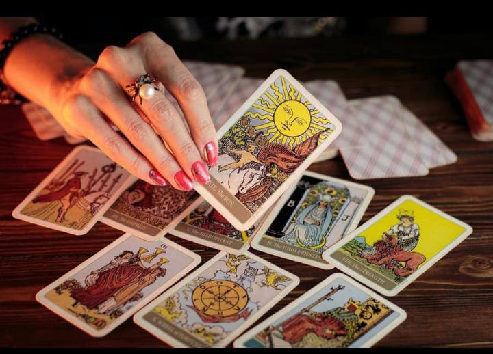 Mystical Tarot Background